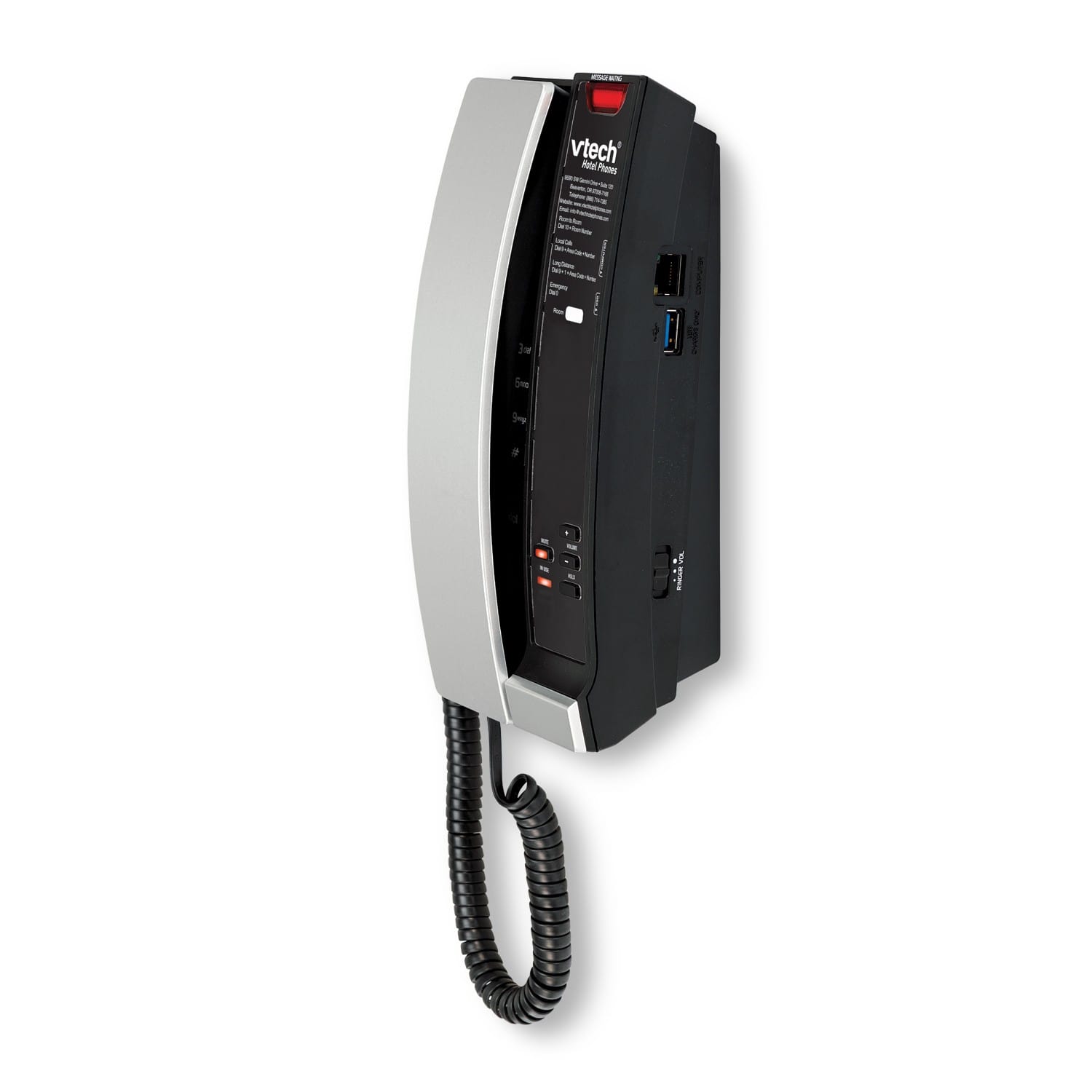 S2211-L - 1-Line Contemporary SIP Petite Phone - Image 2