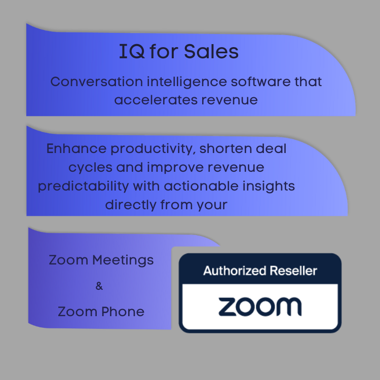 Copy of Zoom IQ for Sales